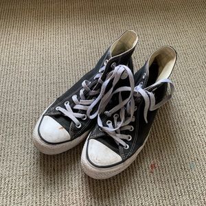 High Top Black Converse
